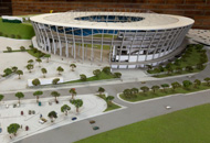 Das Stadion in Salvador: Estádio Octávio Mangabeira (Estádio Fonte Nova)